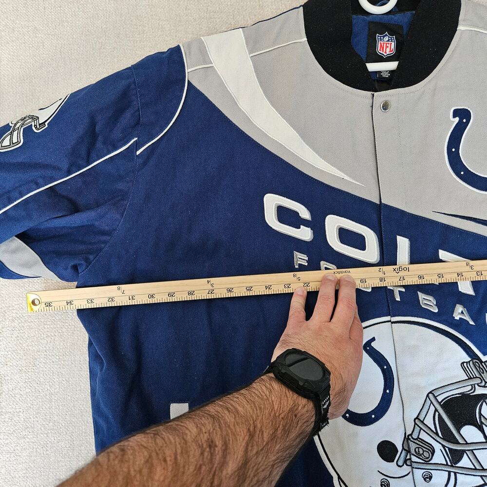 Indianapolis Colts NFL Kickoff Jacket 6XL Rare Size – Excellent - Picture 6 of 9